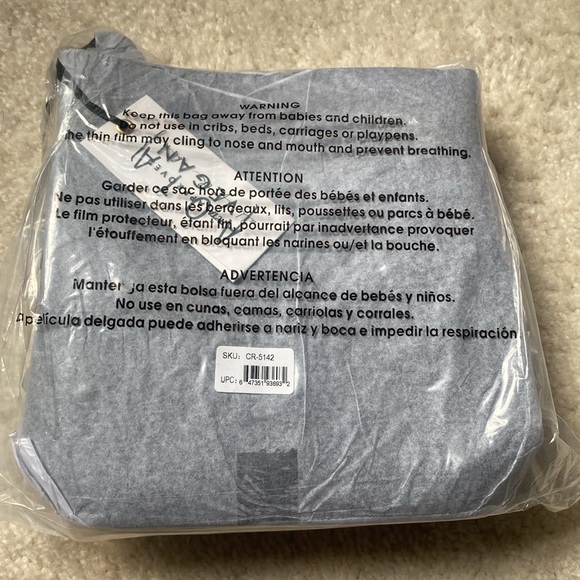 AOTA Elena Bucket Bag, Black, NWT - Picture 7 of 9